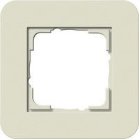 Gira Abdeckrahmen 1fach in Beige oder Anthrazit aus Kunststoff - Bild 1