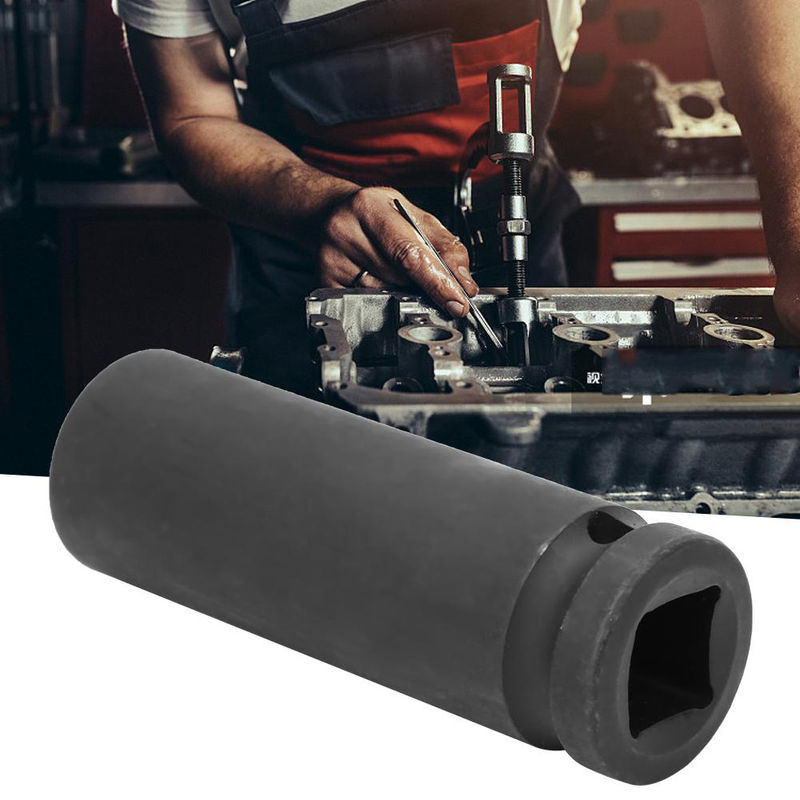 TOMTOP JMS Metrische Tiefenschlagnuss 19mm, 1/2 Zoll Antrieb, 6-Punkt Pneumatische Luftnuss, Grau - Bild 5
