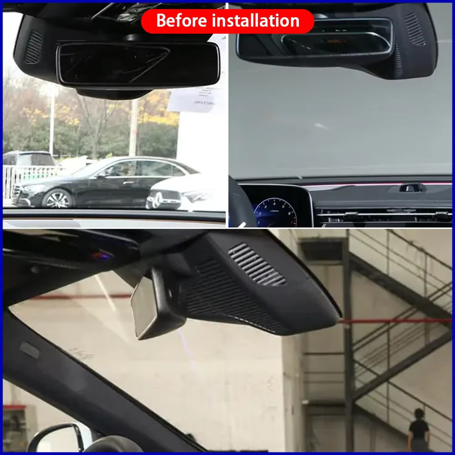 ZhuCamX 4K UHD Dash Cam Videorecorder in Schwarz für Mercedes Benz E Klasse W214 S214 X214 E200 E350 E450 2024 - Bild 2