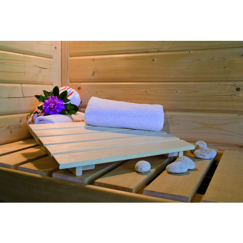 Karibu Sauna Kopfstütze Classic aus Espe in Beige - Bild 2