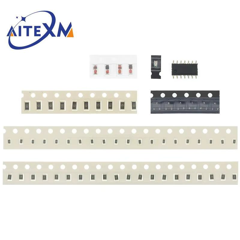 YANXD DIY Platine PCB SMT SMD Löten Praxis Board Kit mit 77 Komponenten zum Training deiner Elektronik-Fähigkeiten - Bild 4