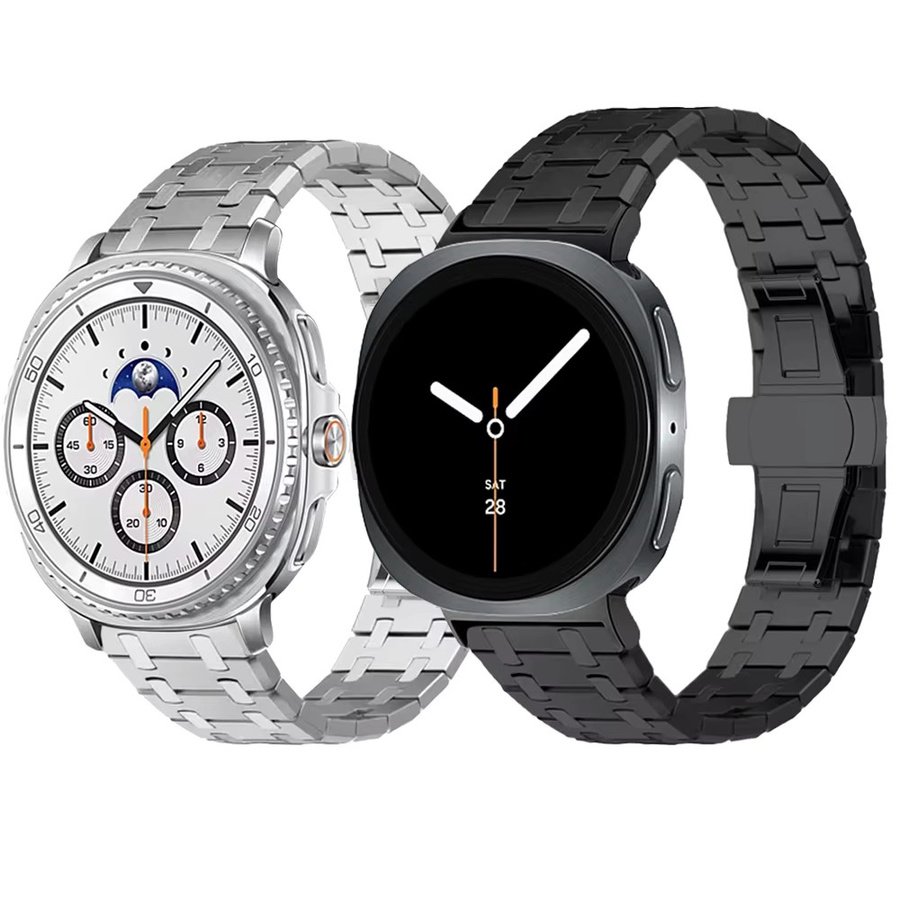 Uhrenarmband Edelstahl, Klassisch, Unisex, für Samsung Galaxy Watch Ultra - Bild 2