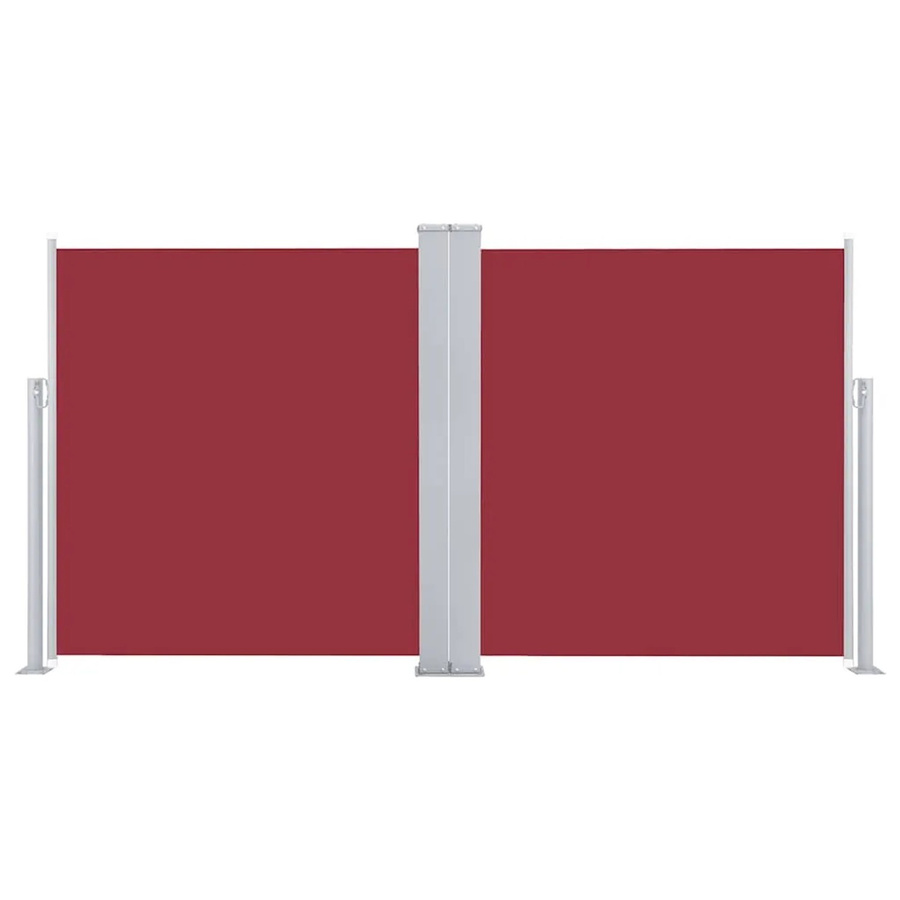 Furnicato Ausziehbare Seitenmarkise aus Polyester in Rot, B: 600 cm, H: 170 cm - Bild 2