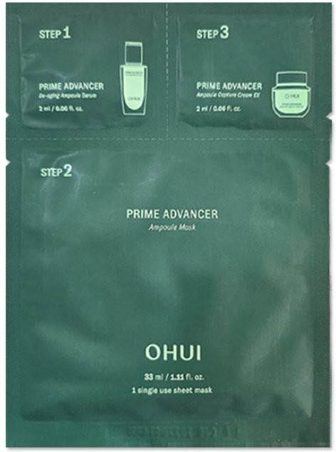 O HUI Prime Advancer Ampullenmaske Serum, 37 ml - Bild 1