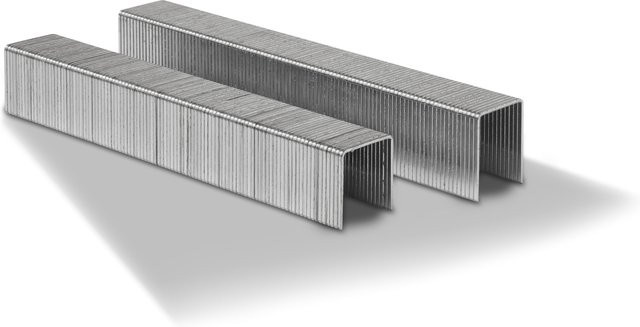 Parkside Klammer- und Nagelset für Hobby-Elektrotacker aus verzinktem Stahl in Silber - Bild 1