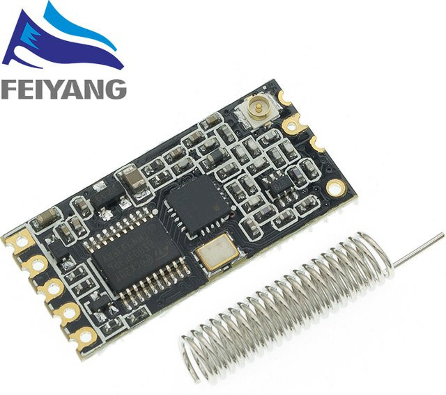 SAMIROB HC-12 433 MHz SI4438 Drahtloses serielles Port-Modul mit Antenne und 1000 m Reichweite als Bluetooth-Ersatz - Bild 1