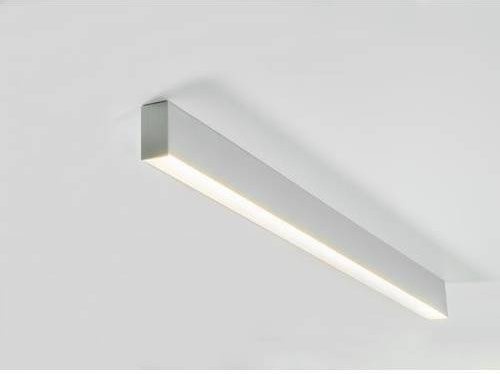 Brumberg LED-Deckenleuchte Silber aus Aluminium und Acryl, dimmbar, warmweiß - Bild 1