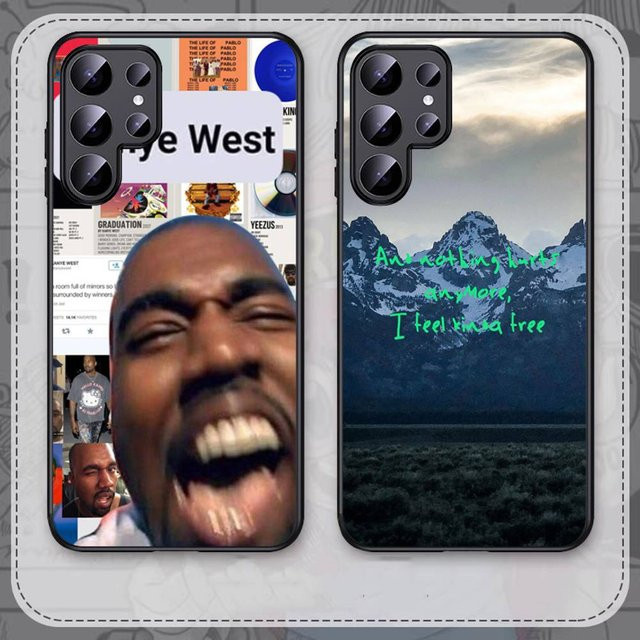 Lustige Kanye West Ye Handyhülle für Samsung Galaxy S25 S24 S23 S22 S21 S20 S10 S9 Plus Ultra FE Note 20 in Multicolour - Bild 1