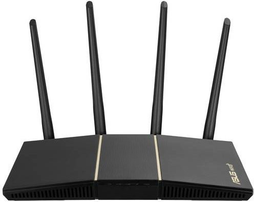 Asus RT-AX57 WiFi 6 AiMesh AX3000 Dual-Band WLAN Router in Schwarz - Bild 1