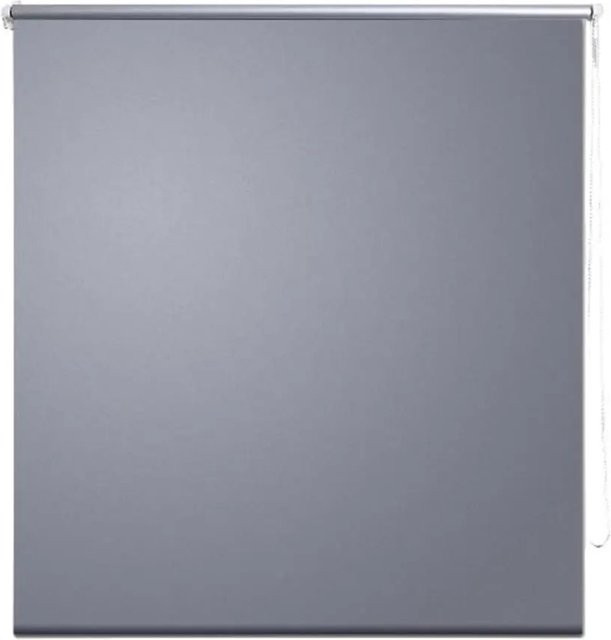vidaXL Verdunkelungsrollo aus Polyester in Grau, thermoisolierend, Breite: 40 cm, Höhe: 100 cm - Bild 1