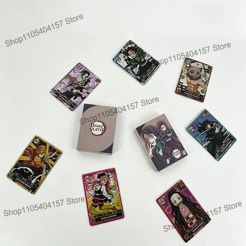 Bandai Demon Slayer Karten, Glänzende Karten, 50-teiliges Set - Bild 1