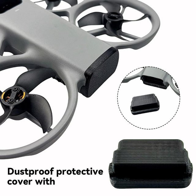 DJI Avata 360 Body Batterie-Schutzabdeckung in Schwarz, wasserdicht und staubdicht - Bild 1