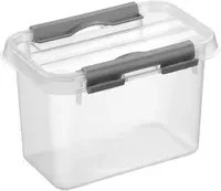 Sunware Aufbewahrungsbox Q-line transparent 0,8 l - Bild 1