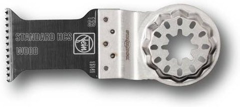 Fein E-Cut Standard Tauchsägeblatt für Holz und Kunststoff, Silber, 10 Stück, B: 50 mm, H: 35 mm - Bild 1