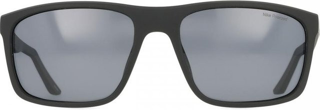 Nike Fire L P N Iu4690x Sonnenbrille, Vollrand, rechteckig, Unisex, Schwarz, Grau, polarisiert - Bild 1