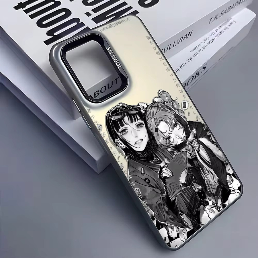 A-Aya O-Oosawa K-Koga Mitsuki Silikon Handyhülle für Samsung Galaxy S25 Edge S24 S23 S22 S21 S20 Ultra in Silber - Bild 4