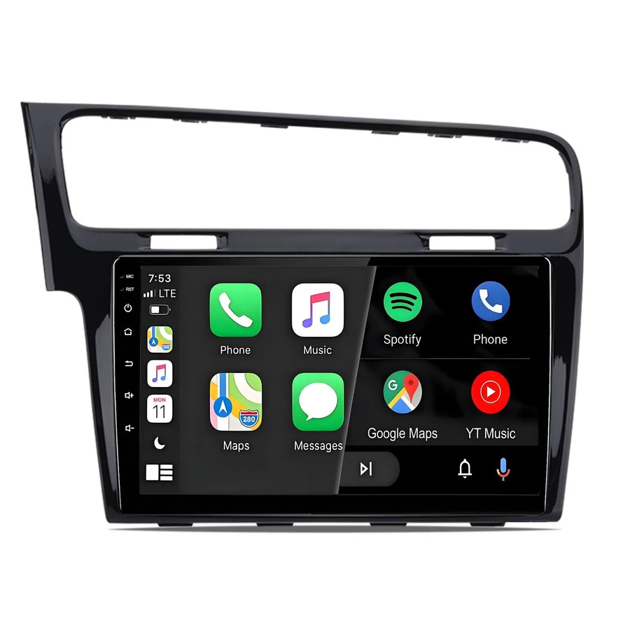 Junsun Autoradio mit Bluetooth für VW Golf VII 2013-2017 in Schwarz - Bild 2