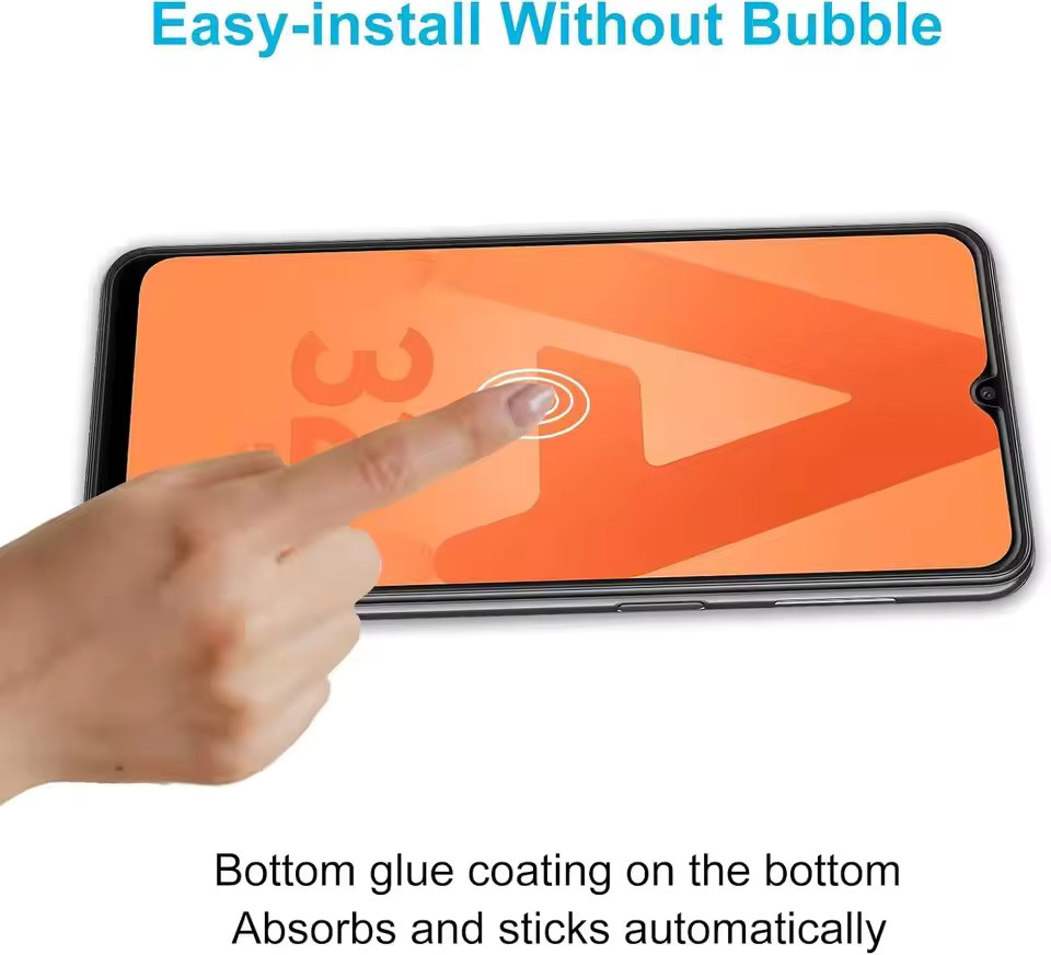 3er-Set Gehärtetes Glas Displayschutz für Samsung Galaxy A10, A10s, A52s, A32, A12, A51, A41, A31, A21, A11, A01, A70s, transparent - Bild 2