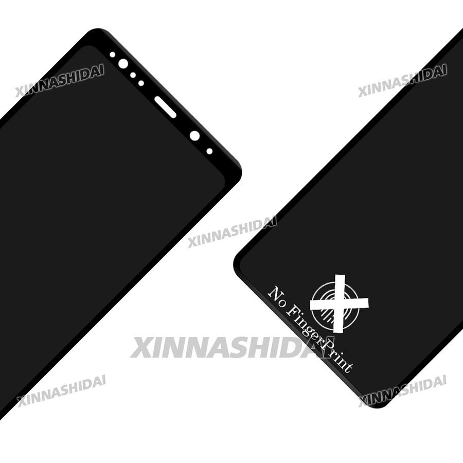 Samsung Galaxy Note 8 LCD Display mit Touchscreen Digitizer Montage und Rahmen in Schwarz - Bild 2