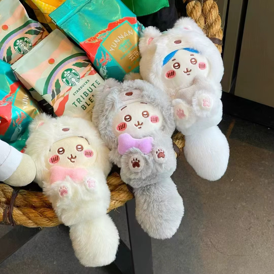 Bandai Jiyi Hachiware Plüsch-Anhänger, Plüschtier - Bild 2