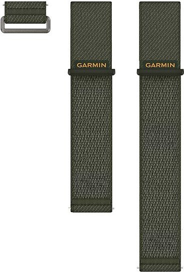 Garmin Uhrenarmband Nylon, Schwarz, Unisex, 24mm - Bild 1