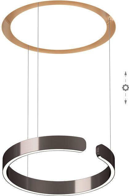 Occhio Mito Cosmo 40 LED-Pendelleuchte in Gold/Messing mit dimmbarer x-tra warm LED (2200K - 3500K) - Bild 1