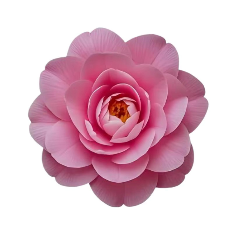 Hoeaden Leuchtender Badezimmeraufkleber Lotus aus PVC, wasserdichter selbstklebender Wandaufkleber und Toilettensitzbezug, B/H: 18,0 x 18,0 cm - Bild 4