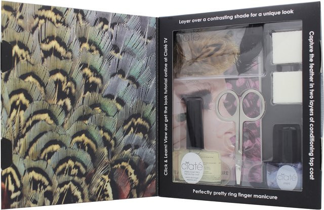 Ciaté Feathered Manicure Ruffle My Feathers Geschenkset, 5 ml - Bild 1