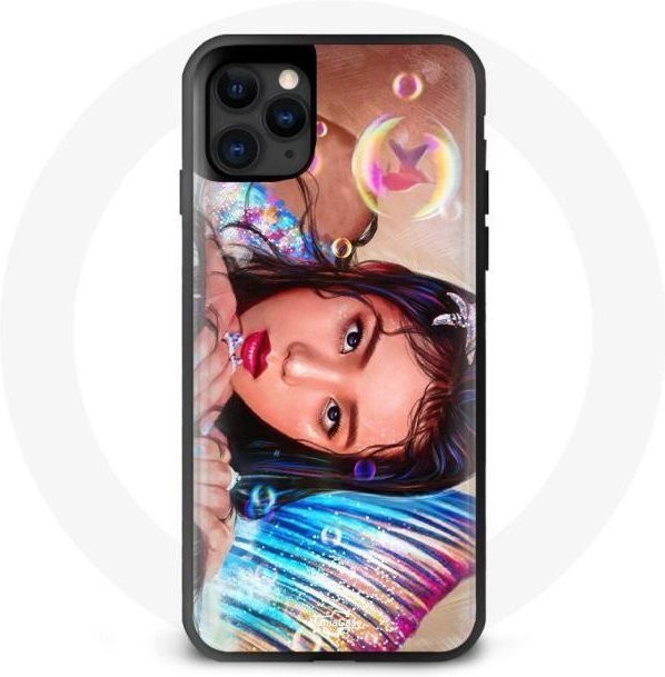 MANIACASE iPhone 12 Schutzhülle mit Blackpink Jisoo Poster Fanart in Schwarz und Multicolour - Bild 1