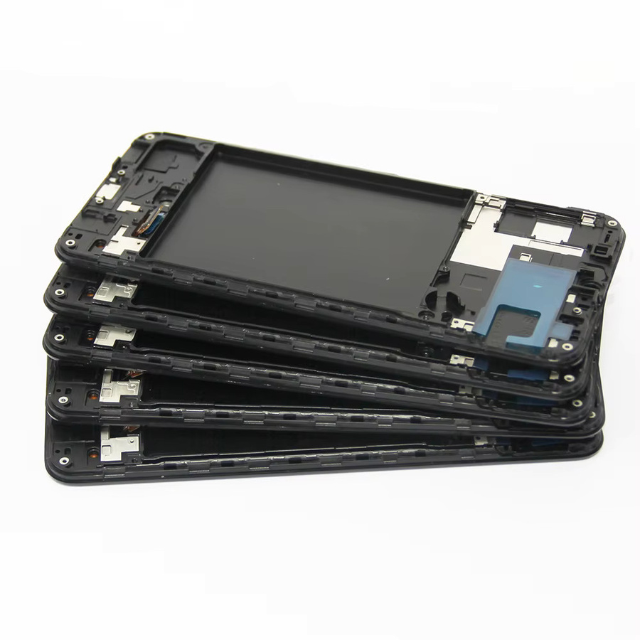Samsung AMOLED LCD Display mit Touchscreen Digitizer Montage für Samsung A30s A307F A307G A307YN in Schwarz - Bild 4