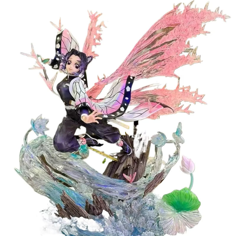 Bandai Demon Slayer Anime-Figur Kochou Shinobu Insekten-Säule, mehrfarbig, Höhe: 33 cm - Bild 6