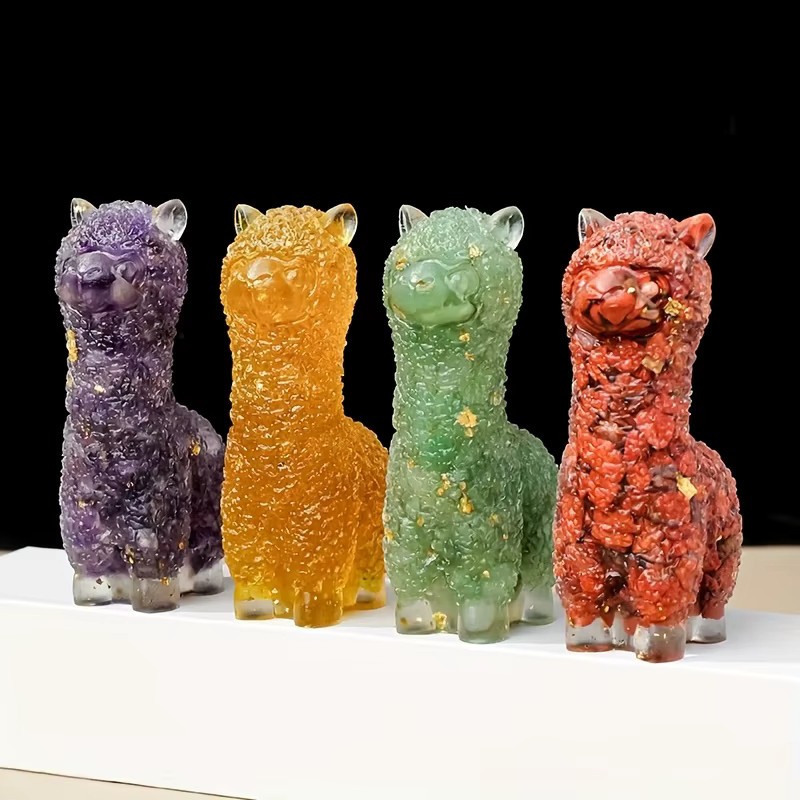 Kristallkleber in Multicolour zur Herstellung von Alpaka-Kunsthandwerk und Innendekoration - Bild 1