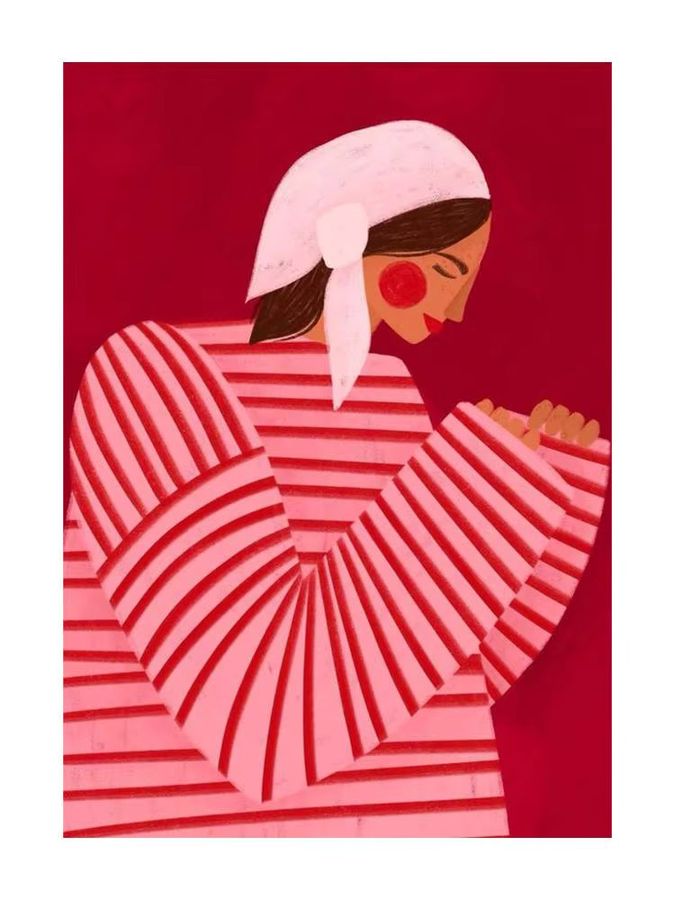 Modernes Poster S-Sofia Lind Art von Einfachheit in Multicolor als Wandkunst für dein Zuhause oder Büro - Bild 7