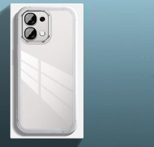 Stoßfeste Silikon Schutzhülle für OPPO A6 Pro 4G, OPPO A6 Pro 5G und OPPO F31 5G in Transparent - Bild 1