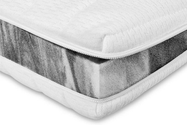 AM Qualitätsmatratzen Komfortschaum Topper Weiß, B/T: 80 x 200 cm