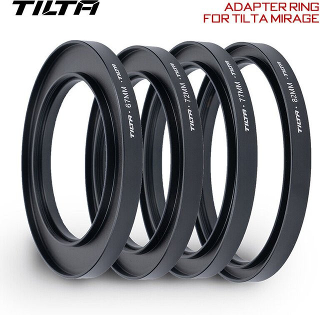 Tilta MB-T16 Lensadapterring für 4x5,65" Mirage Matte Box, Schwarz, für DSLR und spiegellose Kameras - Bild 1