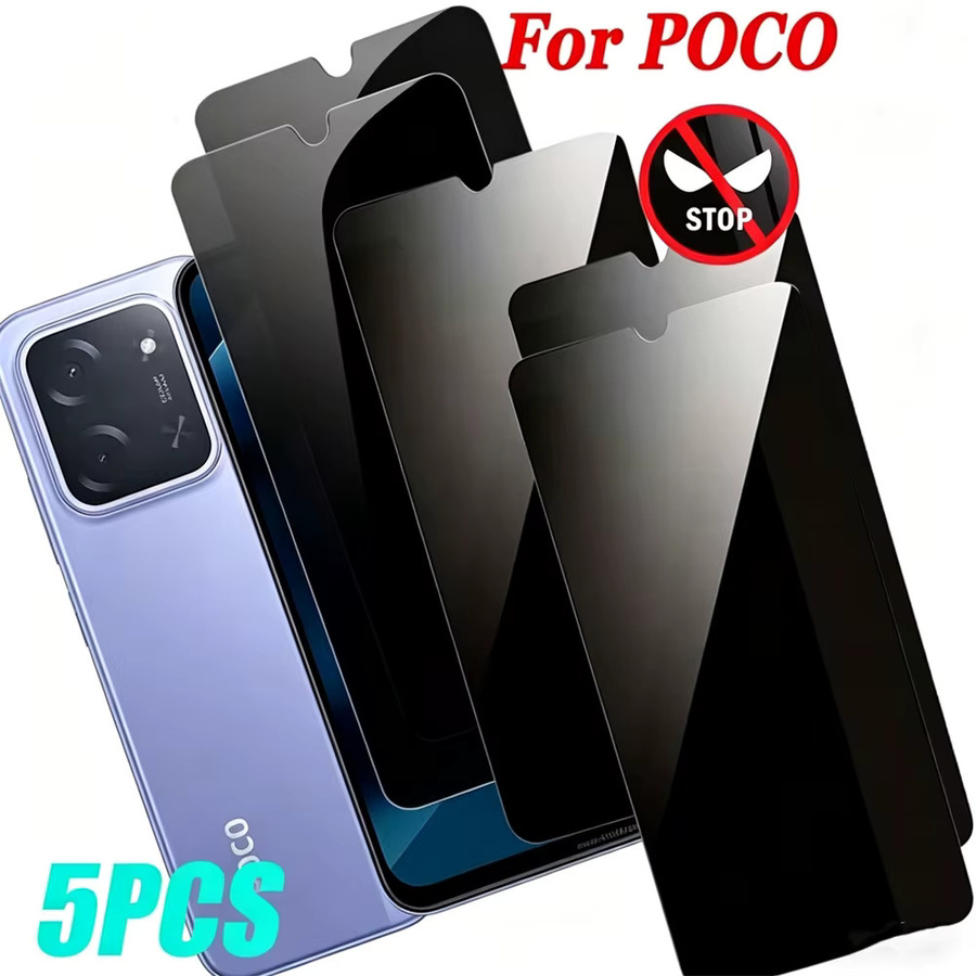 2 Stück Anti-Spy Displayschutzfolie aus gehärtetem Glas für Xiaomi Poco X8 Pro Max M6 Pro X6 5G X6 Pro F7 Pro X7 Pro 14T Pro M4Pro M5S - Bild 5