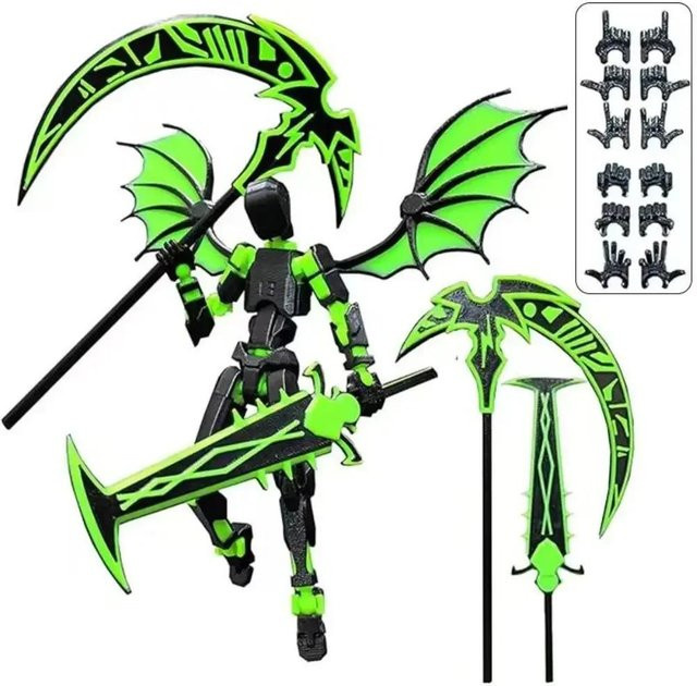 Feisifan Reaper Roboter, Action-Modell, mehrgelenkig beweglich, ab 3 Jahren - Bild 1