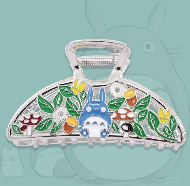 Haarspange Tortuous Journey, Boot Drache, Katze, Krallenclip, weiß, Damen - Bild 1