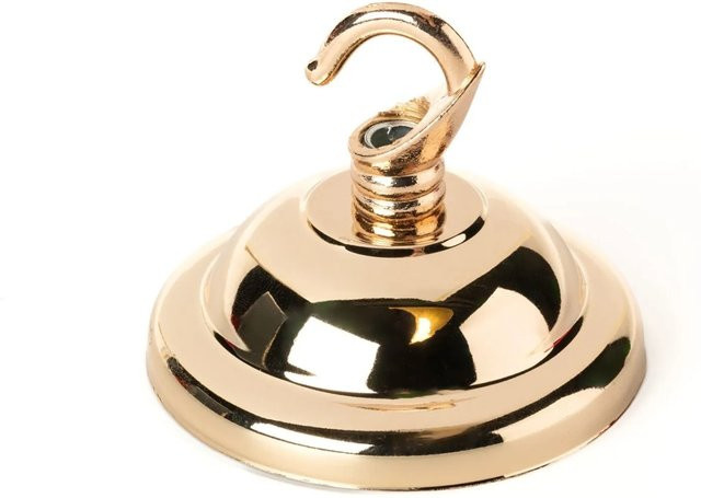 Orion Lightstyle Deckenhaken in Gold mit einer Tragkraft von 2,5 kg - Bild 1