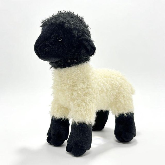Yiran Health & Beauty Kawaii Lamm Puppe Plüschtier, 28cm, ab 14 Jahren - Bild 1