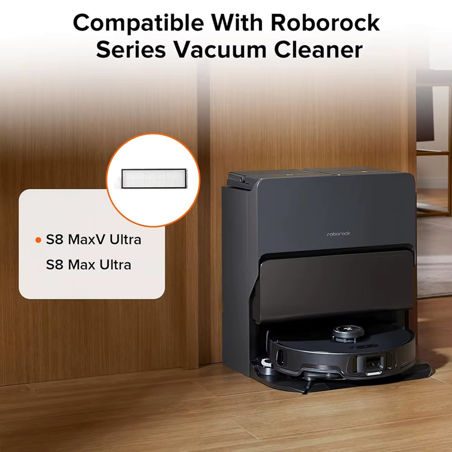 Roborock S8 Max Ultra Waschbarer Filter in Weiß für Roboterstaubsauger S8 MaxV Ultra - Bild 2
