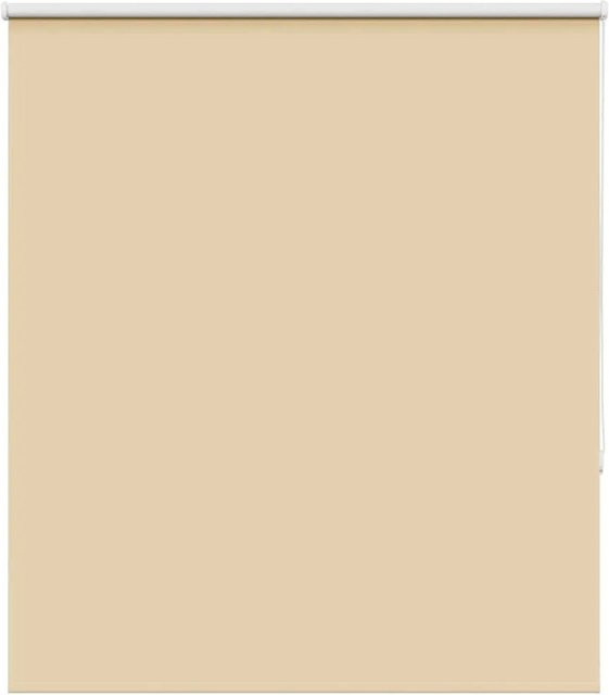 vidaXL Verdunkelungsrollo Beige aus Polyester, Breite: 120 cm, Höhe: 175 cm - Bild 1