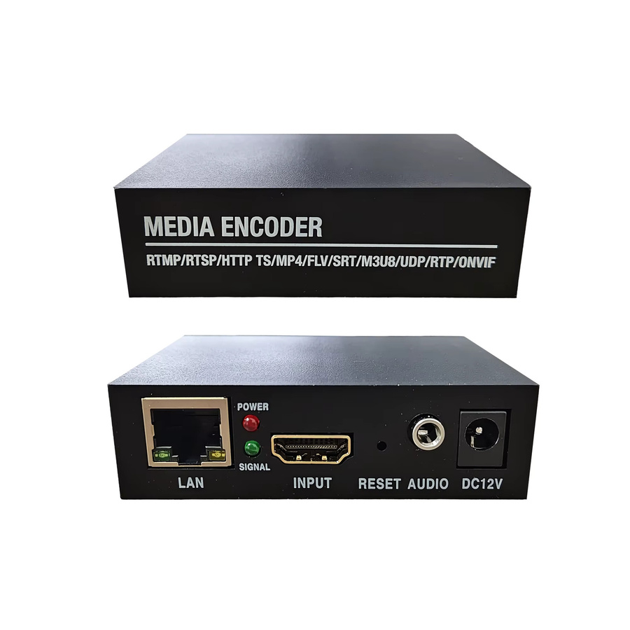 Tuoying Hochauflösender Video-Encoder in Schwarz mit SRT, RTSP und RTMP Streaming für Computerüberwachung und NVR-Anbindung - Bild 5