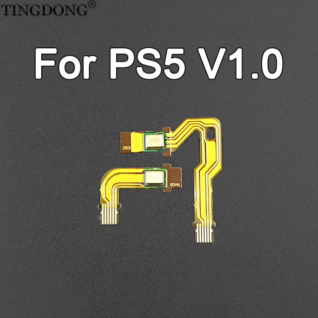TingDong Mikrofon-Flexkabel Ersatz-Flachbandkabel mit integriertem Mikrofon für PS5 DualSense Wireless Controller - Bild 1