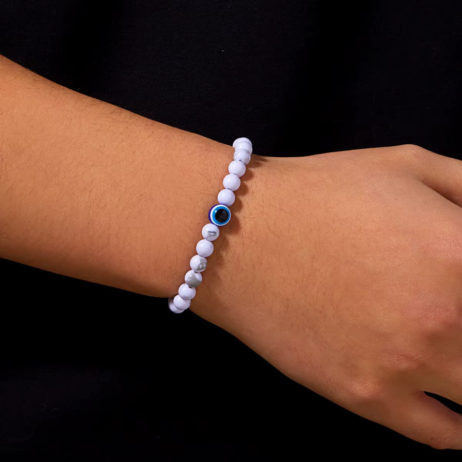 Rinhoo Armband, Blau, Perle, Unisex - Bild 2