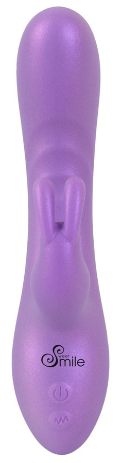 Sweet Smile Rabbitvibrator im Metallic-Glossy-Look in Purple - Bild 2