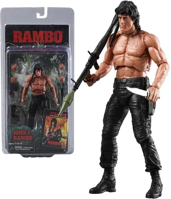 NECA Rambo Force Of Freedom SDCC Limitierte Actionfigur, ab 14 Jahren - Bild 1