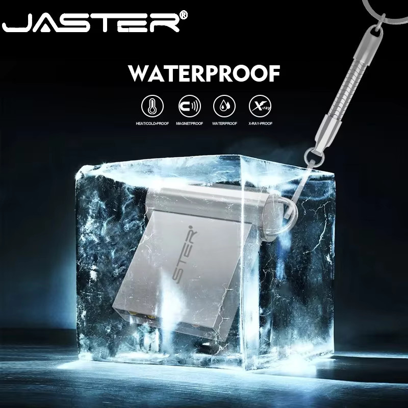 JASTER Super Mini Metall USB-Flash-Laufwerk mit Schlüsselanhänger als Pendrive und U Disk - Bild 3