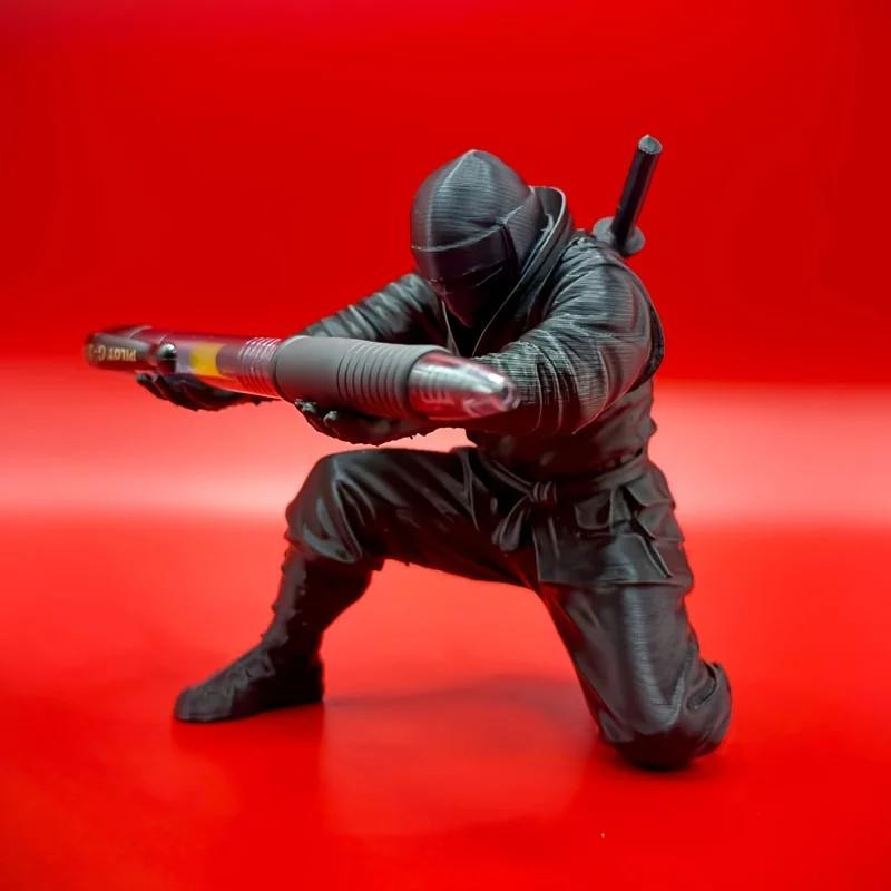 Ninja 3D-gedruckter Stifthalter als Schreibtisch-Aufbewahrungsornament von Discover Intime - Bild 2